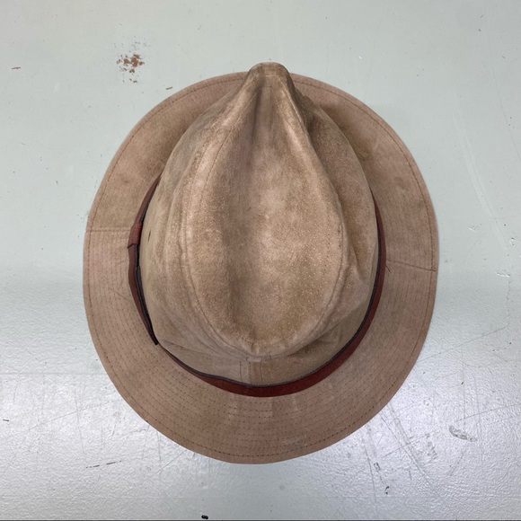 Schuman Sullivan Suede Connecticut Crusher Hat - Picture 2 of 5